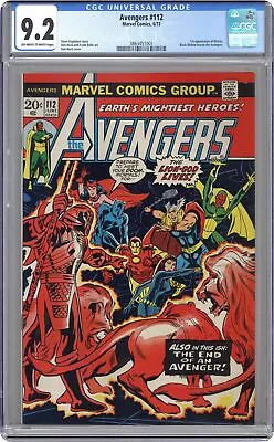 Buy Avengers #112 CGC 9.2 1973 3863451001 • 233.24£