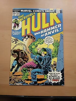 Buy The Incredible Hulk #182 (marvel 1974) 3rd. Appearance Wolverine F/f + • 87.95£