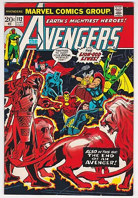 Buy Avengers #112 Very Fine 8.0 Black Widow Iron Man First Appearance Of Mantis 1973 • 72.38£