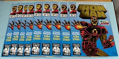 Buy Iron Man #290 NM 1993 Marvel 9 Copies Foil Cover 30th Anniversary • 15.76£