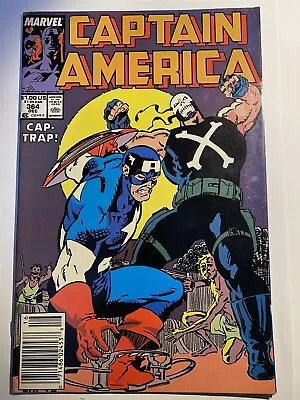 Buy CAPTAIN AMERICA #364 Marvel Comics 1989 VF Newsstand • 3.49£