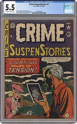 Buy Crime Suspenstories #1 CGC 5.5 1950 0351088008 • 1,423.15£