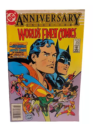 Buy WORLD'S FINEST COMICS No 300 Anniversary Issue With SUPERMAN And BATMAN • 7.90£