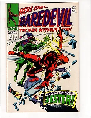 Buy Daredevil #42, Marvel, 1968(THIS BOOK HAS MINOR RESTORATION SEE DESCRIPTION) • 19.70£