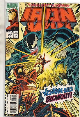 Buy IRON MAN #302 Venom 1994 • 6.53£