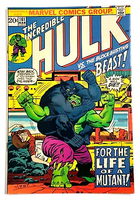 Buy Incredible Hulk # 161 - (1973) Beast Appearance Marvel • 39.48£