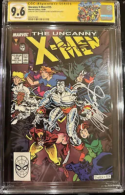 Buy Uncanny X-Men #235 Signed By Chris Claremont & Rick Leonardo CGC 9.6 • 119.93£