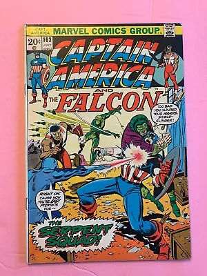 Buy Captain America #163 - Jul 1973 - Vol.1 - Minor Key             (7540) • 10.21£