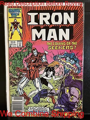 Buy BARGAIN BOOKS ($5 MIN PURCHASE) Iron Man #214 (1987 Marvel) We Combine Shipping • 1.20£