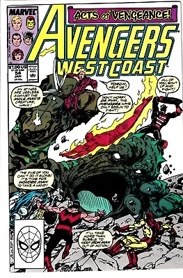 Buy The West Coast Avengers #54 Marvel Comics • 7.49£