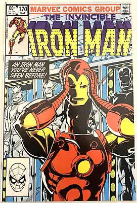 Buy Iron Man # 170. 1st Series. May 1983. 1st Full James Rhodes-iron Man.  Nm+ 9.6. • 109.99£