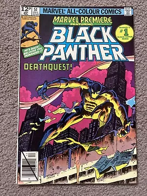 Buy Marvel Premiere #51 Featuring Black Panther UK Variant  • 9£
