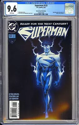 Buy Superman 123 CGC 9.6 4180274007 Glow-in-the-Dark New Powers & Costume Key • 71.69£