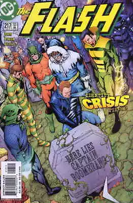 Buy Flash (2nd Series) #217 VF; DC | Geoff Johns Identity Crisis Tie-In - We Combine • 3£