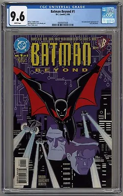 Buy Batman Beyond #1 Cgc 9.6 1st Terry Mcginnis White Pages Dc Comics 1999 • 397.17£