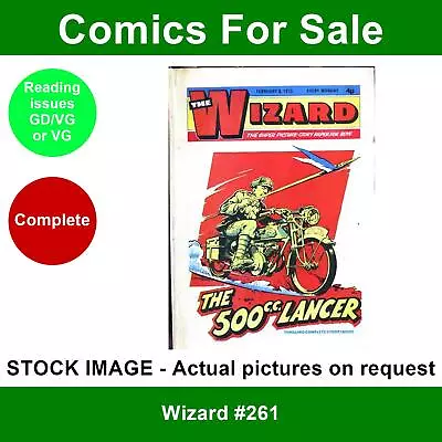Buy Wizard #261 Comic - 08 February 1975 GD/VG DC Thomson • 2.99£