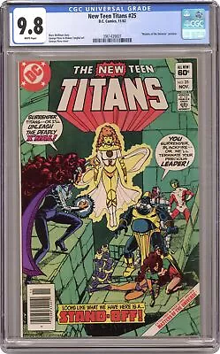 Buy New Teen Titans #25 CGC 9.8 1982 3961439001 • 150.22£