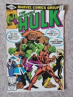Buy Marvel Comics Group The Incredible Hulk #258 • 25£