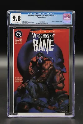 Buy Batman Vengeance Of Bane (1993) #1 CGC 9.8 Blue Label White Pages 1st App Bane • 296.36£