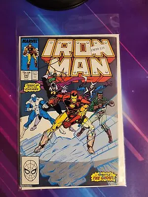 Buy Iron Man #240 Vol. 1 Higher Grade Marvel Comic Book Cm39-123 • 6.30£