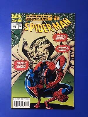 Buy Spider-Man #47 1st Appearance Kraven Son Vladimir Kravinoff Grim Hunter 1994 • 14.30£