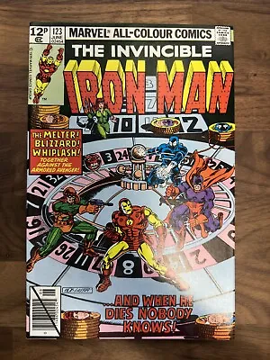 Buy The Invincible Iron Man Issue #123 ****** Grade Nm • 24.99£