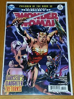 Buy Wonder Woman #31 Dc Universe Rebirth November 2017 Nm (9.4 Or Better) • 4.99£
