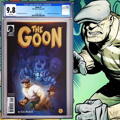Buy CGC 9.8 The Goon #1 Dark Horse Comics 2003 White Pages Eric Powell • 179.89£