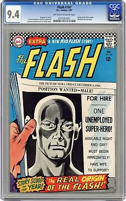 Buy Flash #167 CGC 9.4 1967 0771057001 • 193.70£