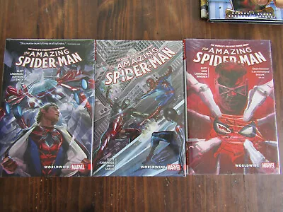 Buy The Amazing Spider-Man Worldwide Vol 1-3 Hardcovers • 80£