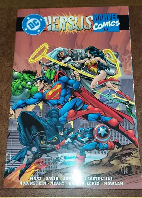 Buy DC Versus Marvel Comics Paperback Graphic Novel Vs Crossover Titan Books 1996 • 20£