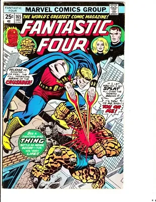 Buy Fantastic Four 165 (1975): FREE To Combine- In Very Good Condition • 4.79£