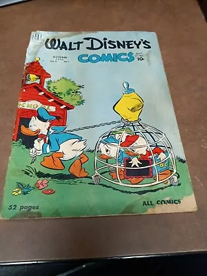 Buy Walt Disney's Comics And Stories #121 1950 Golden Age Dell Donald & Grandma Duck • 14.03£