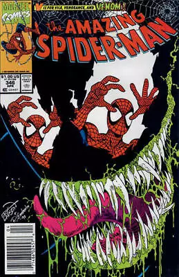 Buy Amazing Spider-Man, The #346 (Newsstand) VF/NM; Marvel | Venom Erik Larsen - We • 27.97£