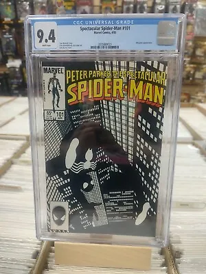 Buy Spectacular Spider-Man 101 CGC 9.4 Byrne Classic Cover • 95.54£