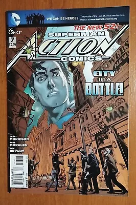 Buy Action Comics #7 - DC Comics 1st Print 2011 Series • 6.95£