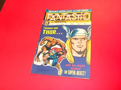 Buy FANTASTIC #82 Marvel Comics/British/UK 1968 AVENGERS THOR X-MEN DR STRANGE HULK • 15.65£