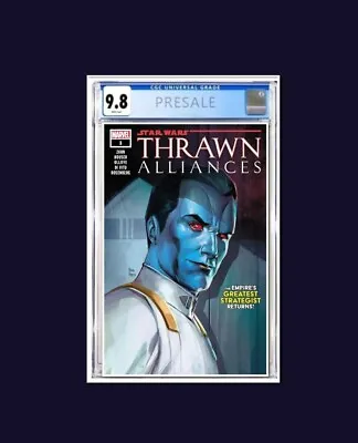 Buy Star Wars Thrawn Alliances #1 CGC 9.8 Graded PREORDER Cover A 1st Print 2024 • 63.22£