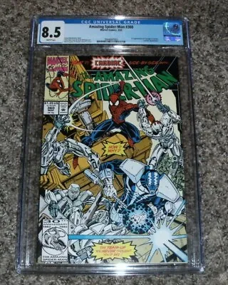 Buy Amazing Spider-man #360 CGC Graded 8.5 White Pages. 1st App Of Carnage In Cameo • 60.26£