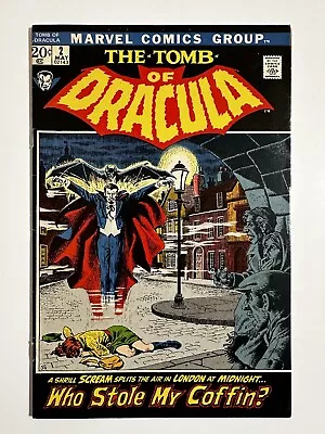 Buy The Tomb Of Dracula #2 ~ Marvel Comics 1972 ~ F/vf+ Horror • 40.12£