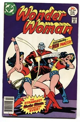 Buy WONDER WOMAN #228 1976-1st Appearance RED PANZER VF • 20.19£