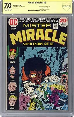 Buy Mister Miracle #16 CBCS 7.0 SS Mike Royer 1973 23-0AE1106-080 • 170.74£
