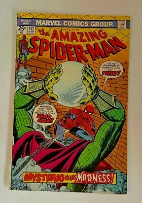 Buy Marvel Comic THE AMAZING SPIDER-MAN  #142 ,1975 • 25.14£