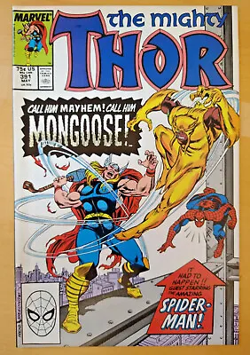 Buy THE MIGHTY THOR #391 (1988) Marvel Comics 1st Appearance Of Eric Masterson VF/NM • 9.50£