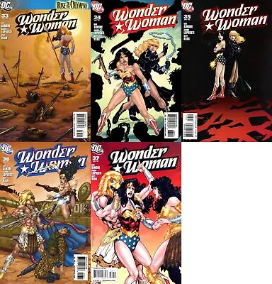 Buy Wonder Woman #33-37 Volume 3 (2006-2010) DC Comics - 5 Comics • 19.70£