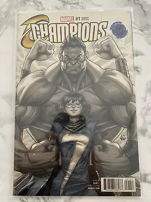 Buy Champions #1 (vol 2) Legacy Comics Artgerm Copic Variant • 4£
