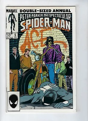 Buy SPECTACULAR SPIDER-MAN ANNUAL # 5 (Peter David/Mark Beachum, 1985) VF/NM • 4.95£