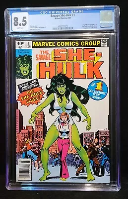 Buy Savage She-Hulk #1 (1980) CGC 8.5  White Pages • 79.50£