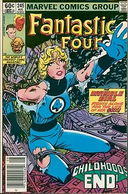 Buy Fantastic Four #245 ~ Marvel Comics 1982 Newsstand Edition ~ Vf • 11.23£