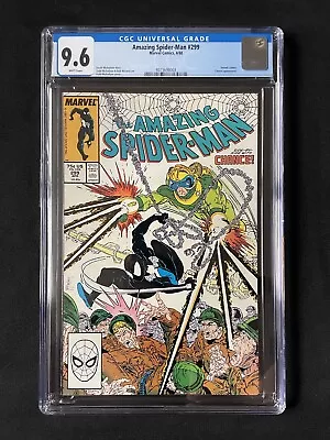 Buy Amazing Spider-Man 299 CGC 9.6 1st App Venom (Cameo) McFarlane • 141.91£